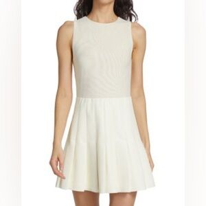 Alice + Olivia Chara Vegan Leather Dress